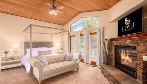 Alpine Estate 5 Showers 3 Fireplace Hot Tub Mtn View - Foto 4