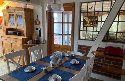 Lindenhuus-Urlaub unter einem Teilreetdach-Terrasse - Nahe Norden-Norddeich - Foto 20