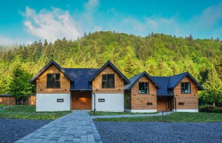 Novosiele Residence - nad górską rzeką - Leśne Spa sauna jacuzzi - Bieszczady - Foto 53