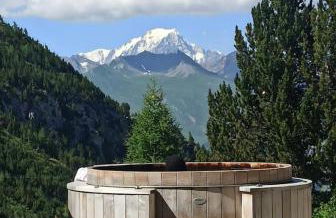 Arc 1950 Ski in Ski out and Spa- Newly refurbished 153 Sources De Marie- 2 bedroom , 2 bathroom-Sleeps 4-6, Mont Blanc view from every window, Free WiFi - Foto 31