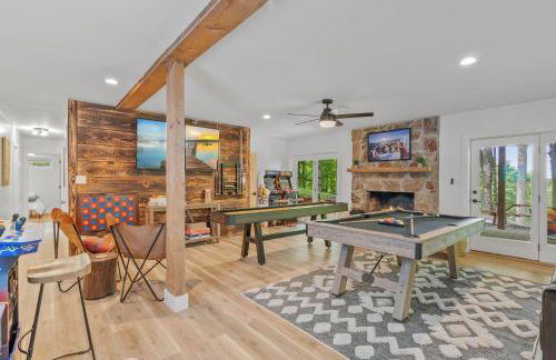 Asheville Private Retreat Game Room Hot Tub - Foto 28