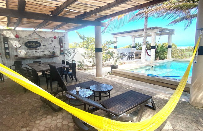 Entire House on the Seashore in Chicxulub Puerto, Yuc, Riviera Yucateca Mex - Foto 13