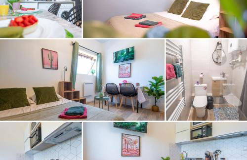 L'Exotique - Parking I Netflix I Gare I WIFI TRÈS HAUT DÉBIT - Calme & Cosy - Foto 3