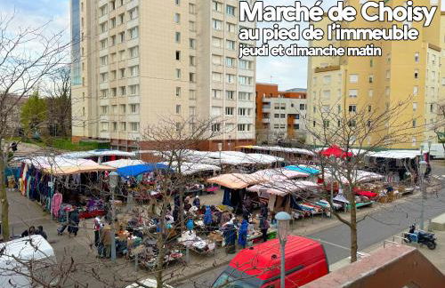 Appartement cosy T3 - RER C 400m - Foto 33