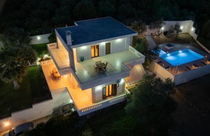 Villa Daratso with private heated pool view to the sea - Foto 18