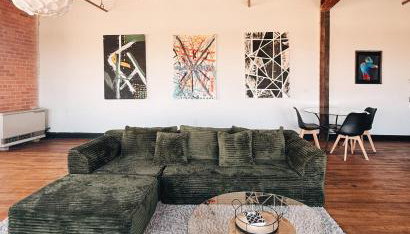 420 Friendly SKYLINE view Downtown Loft FREE Parking - Foto 4