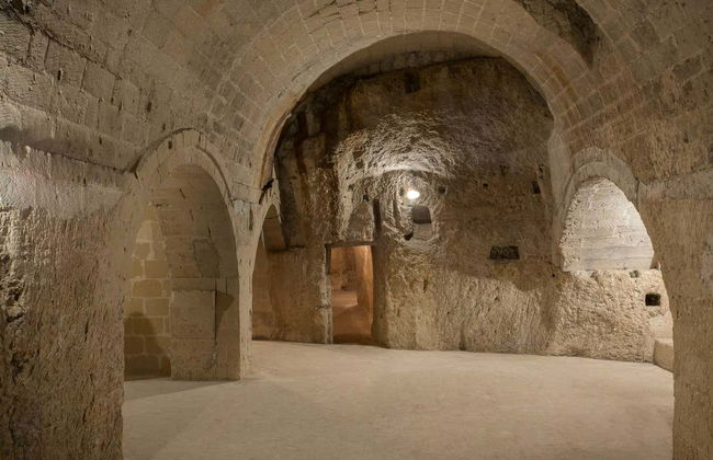 Ingresso do hipogeu de Matera com audioguia - Foto 6