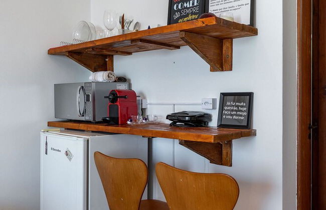 (902-B) Studio com Vista Mar e Comodidades - Foto 37