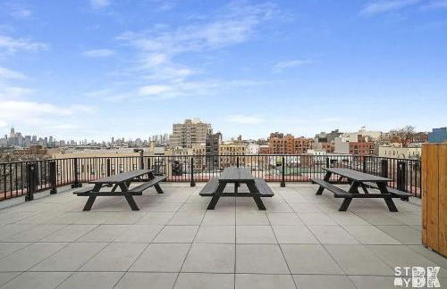 194-4C Stylish 3BR 2BA Washer-Dryer Rooftop - Foto 10