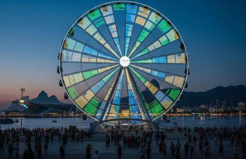 Pé na Sapucaí! Apto Completo, Decorado e Metrô na Porta - Foto 7