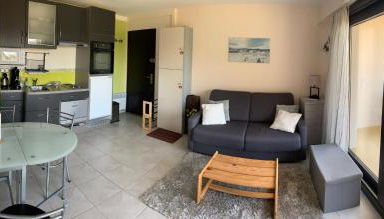 Confortable Studio de montagne avec loggia et jolie vue Les Rousses "Le Flocon des Cimes" Station de ski familiale Jura 39 - Foto 5