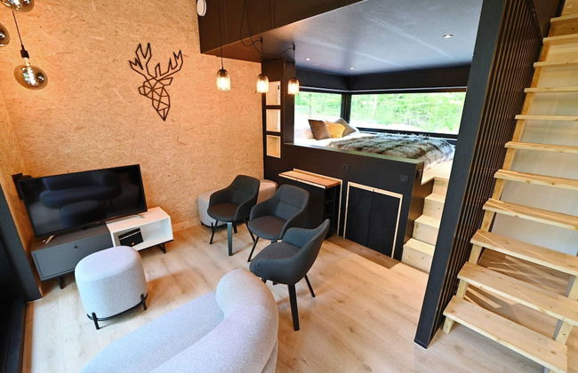 Lodge in Oignies Forest With Eco Design - Foto 6