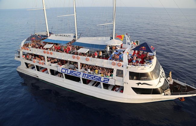 Da Alanya e Side: trasferimento al tour in barca della discoteca notturna - Foto 4