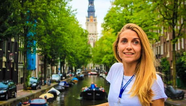 Tour en bicicleta por Ámsterdam + Paseo en barco por los canales - Foto 5, Una parada durante el tour en bicicleta