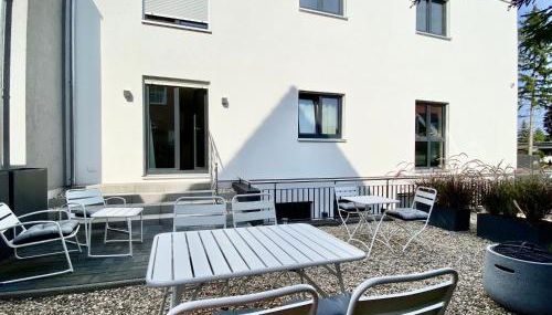 modernes Apartment, Terrasse und Garten am Lilienthalpark im Südwesten Berlins - Foto 4, Garden