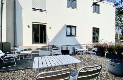 modernes Apartment, Terrasse und Garten am Lilienthalpark im Südwesten Berlins - Foto 4