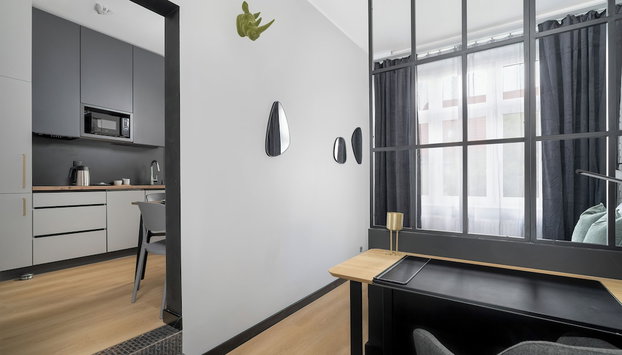 Poznan Apartment With Desk by Renters - Foto 2, Habitación