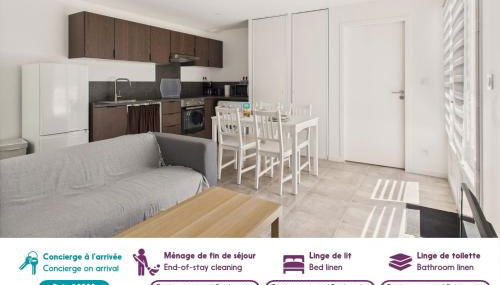 Appart pour 2 à St-Jean-de-Mont avec jardin - Foto 2