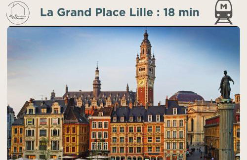 Le Chanzy - Terrasse, métro 7 min, Lille - Foto 66