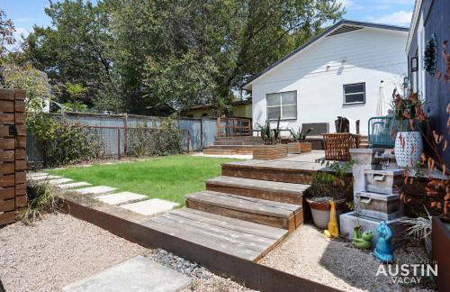 HGTV Featured Tiny Home w Hot Tub Near East 6th St - Foto 22