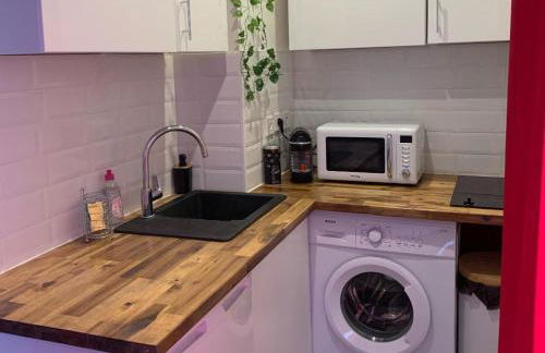 Amour Azur Appartement pour 2 avec jacuzzi et terrasse à 2 minutes de la mer - Foto 10