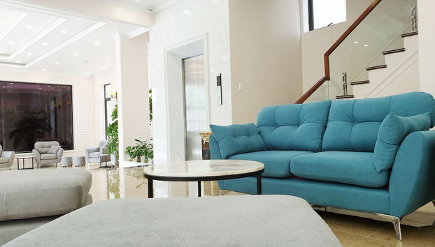 Sala de estar do lobby