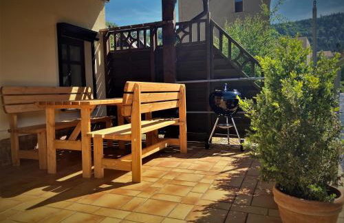 Sandstein-Ferien, FeWo "Biela", gemütlich, zentral, Terrasse, familienfreundlich - Foto 8