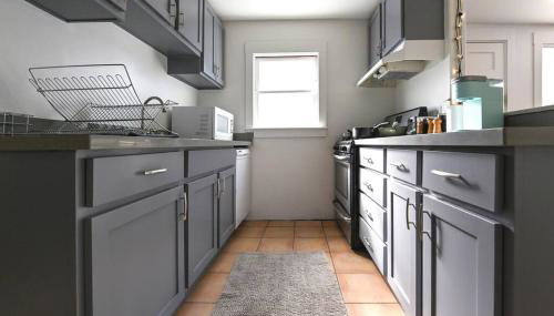 Front House 3 bedroom flat nice street, walk to BART, shops - Foto 3, stove, minibar