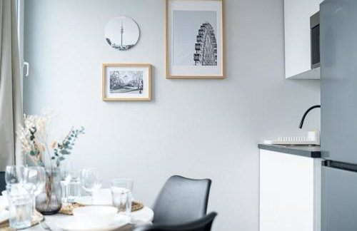 3 Modern city studio for 6 Bogenhausen near Messe Munich - Foto 6