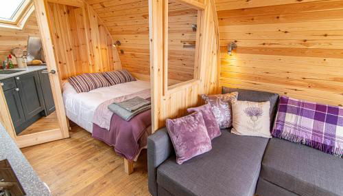 Farragon Luxury Glamping Pod with Hot Tub & Pet Friendly at Pitilie Pods - Foto 5