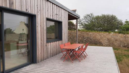 Maison en bois vue sur mer en Bretagne 5 couchages - Foto 2