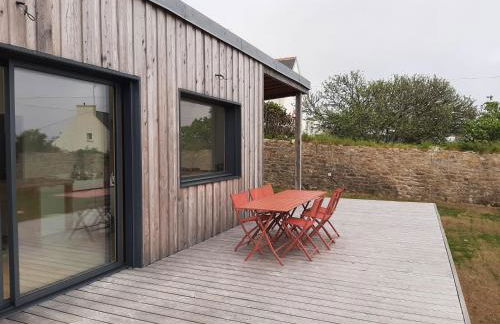 Maison en bois vue sur mer en Bretagne 5 couchages - Foto 2