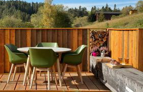 Houten Villa "ReisnaarPolen" Royaal ontbijt tevens Gluten Lactose vrij, Vega en diner mogelijk, sauna en Hottub - Foto 52