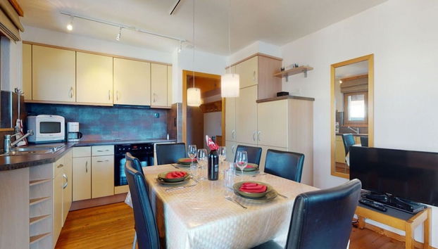 Apartment With Front Balcony - Foto 4, Cocina privada