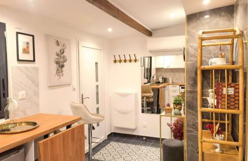 Exquisite tiny house with garden and air con - between Paris-Disneyland - 3mins from train station - Foto 5