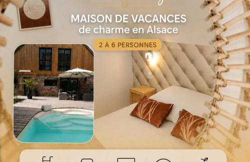 Du côté de chez Pam - terrasse - piscine - parking privée - Foto 1