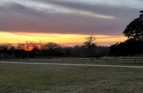 Modern Farmstay Cabin with Friendly Animals, Pond Views & Nature Trails Near Cedar Creek, Texas - Photo 60