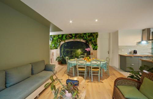 3p - 70m2 CAPUCINE au calme avec jardins - Foto 7