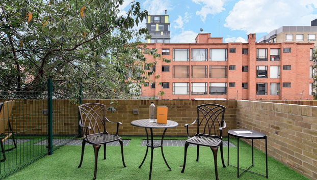 w Radiant Loft w Amazing Terrace in Bogota - Foto 3, Habitación