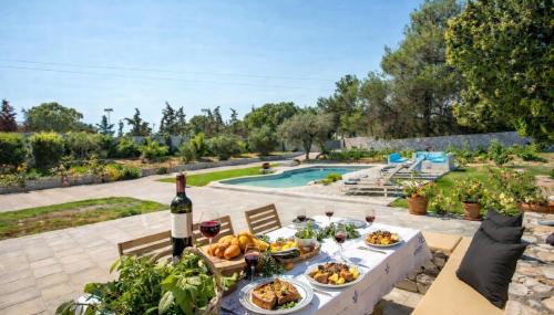 Wine & Vineyard Retreat Emarmene - Foto 2, Garden, sunbed, Garden view