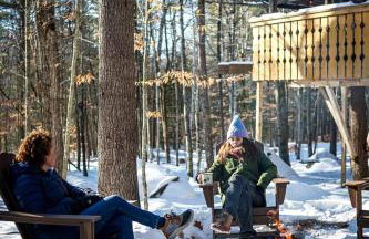 Tree House Rental Ideal for a Unique Getaway near Lake Sunapee in New Hampshire - Foto 14