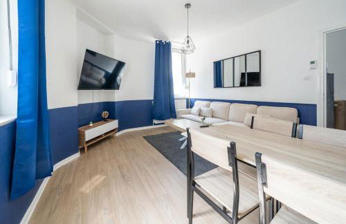 Bleu Océane - Wifi - Gare - 3 lits - Tout équipé - Foto 12