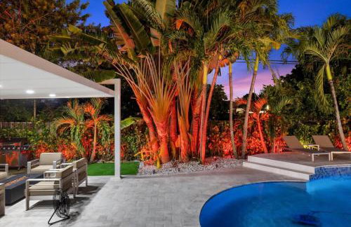 VillaLee-Jungle Palm Island white marble pool Area - Foto 27