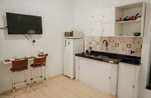 Studio à 400m mar,cozinha completa, wi-fi 95mbs ideal para casais - Foto 12