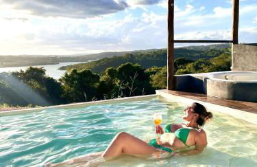 RANCHO NATURE piscina e hidromassagem no LAGO CORUMBÁ 4 ALEXANIA - Foto 10