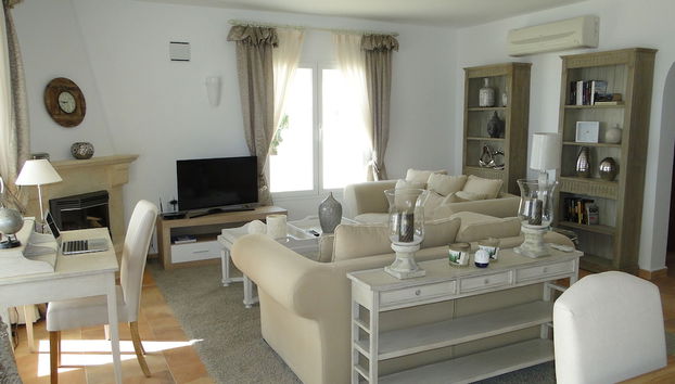 Zona de estar del vestíbulo