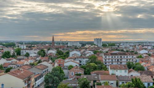 Toulouse Appartment 3 bedrooms balcony panoramic view - 10 min Train station & Metro - Foto 4