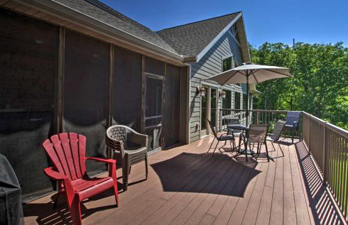 Dock, Hot Tub and Game Room Luxe Lake Latoka Home - Foto 37