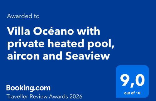 Villa Océano with private heated pool, aircon and Seaview - Foto 63