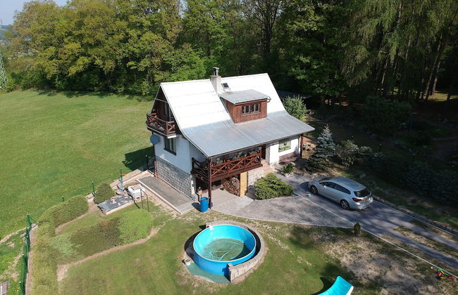 House With the Pool and Fenced Garden, Great View at Trosky Castle - Photo 14